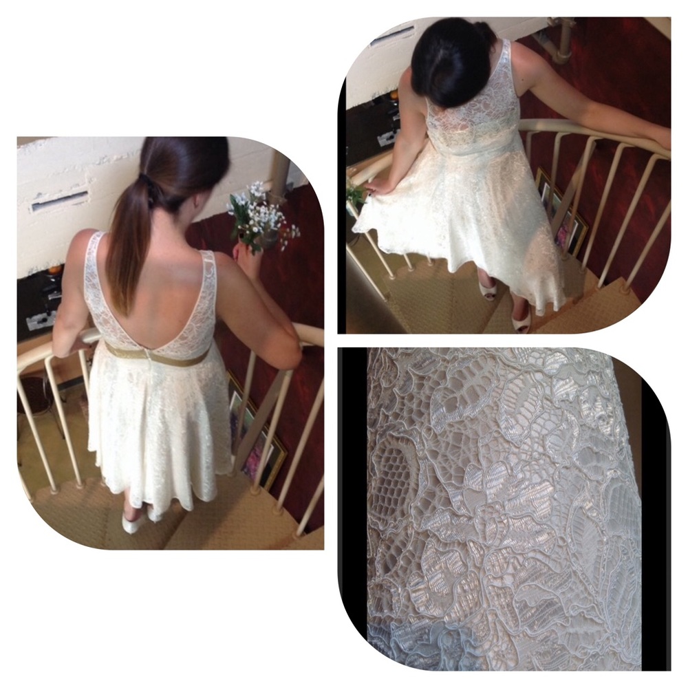 LACE GOLD ACCENT FASHION FORWARD - Picture 3 of 8